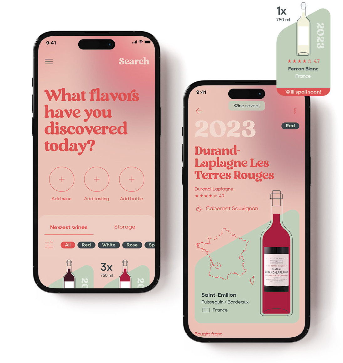 The Cork Notes app screenshots